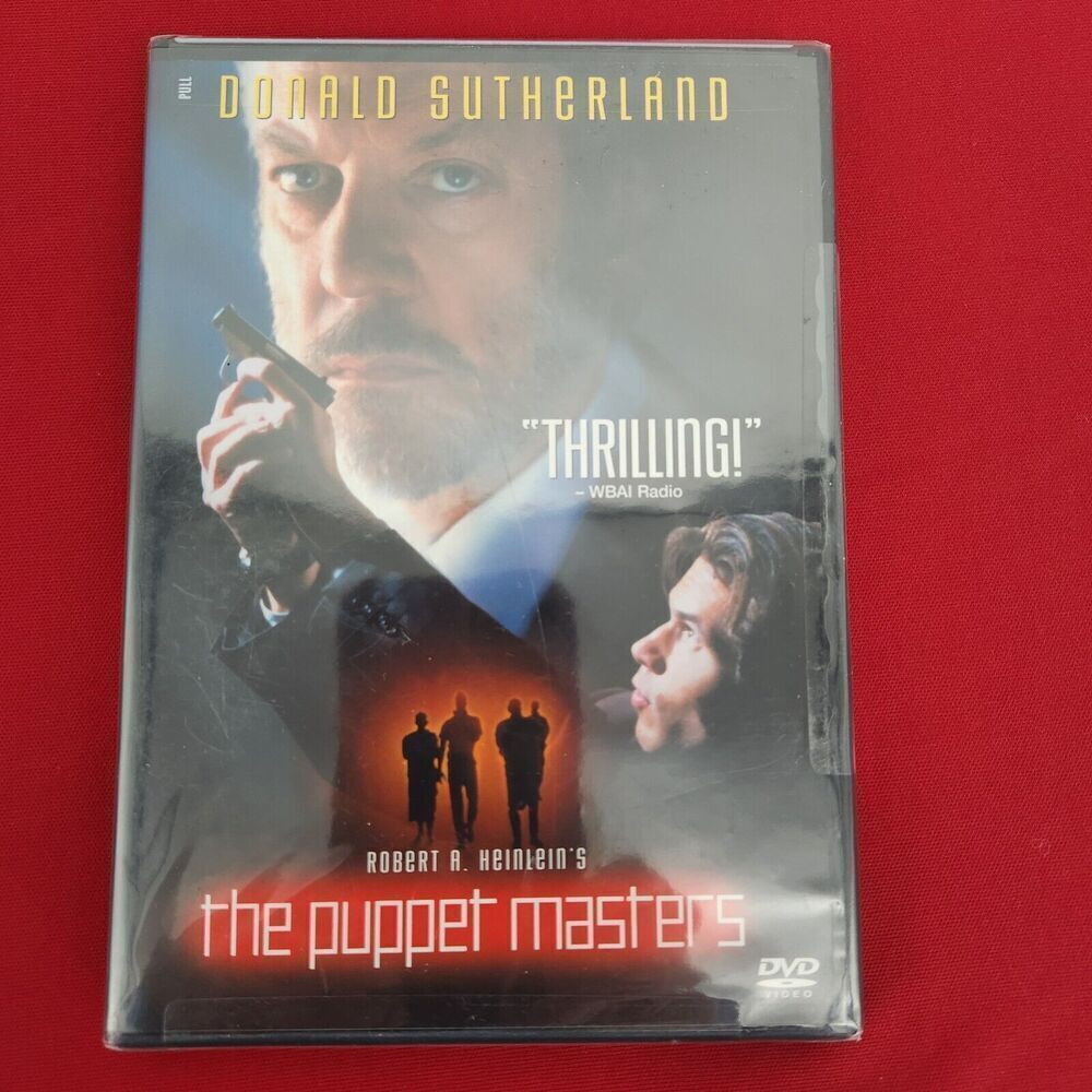 The Puppet Masters (DVD, 2002) Donald Sutherland Robert Heinlein Classic Sealed
